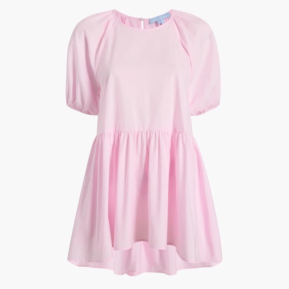 Hill House Francesca Puff Sleeve Top in Pink - Picture 4 of 6